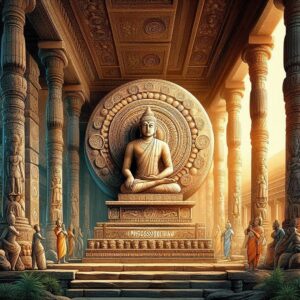 Maurya Dynasty Pillar inscriptions, inscriptions, cave inscriptions and Ashoka's Dhamma