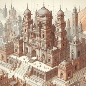 Specialty of post - Moryan period architecture, Kushan period architecture